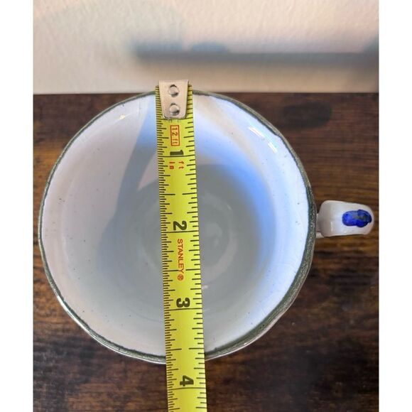 Vintage Tiffany & Co Hand Painted in Italy Tea/ Coffee Cups / Set of 2 - Picture 6 of 7